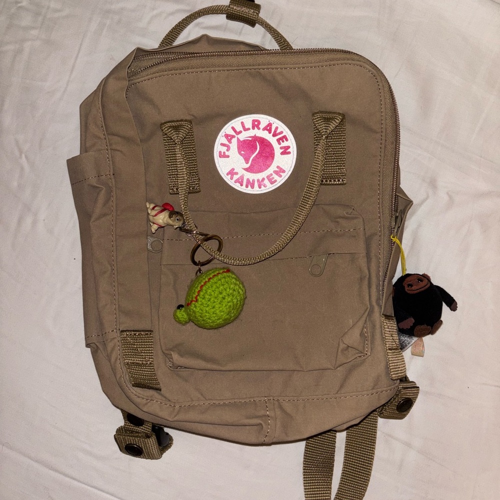 Fjallraven Kanken Tan Backpack
